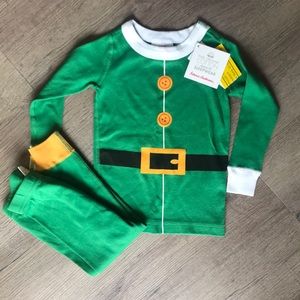 Hannah Anderson Elf Christmas pajamas NWT